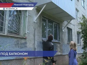 В доме на проспекте Кораблестроителей отремонтировали балконную плиту после обращения в Госжилинспекцию